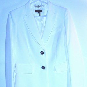 Donna Karan Women's White Blazer Size 4